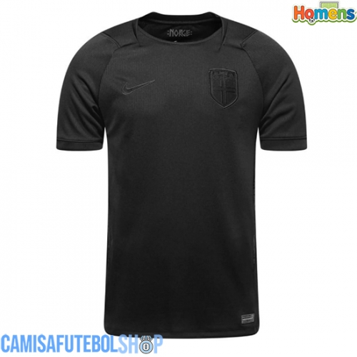 Camisa de time de futebol Noruega Replicas 2º Equipamento Mundo 2026 Manga Curta